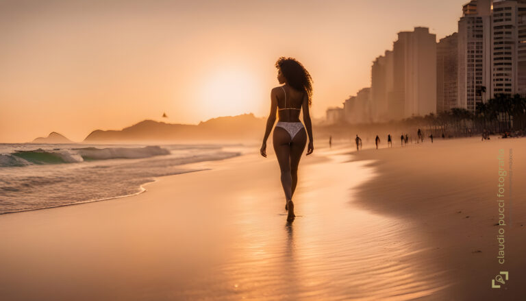 Compare essa foto com a próxima. Aqui uma pegada de fim de tarde atual...