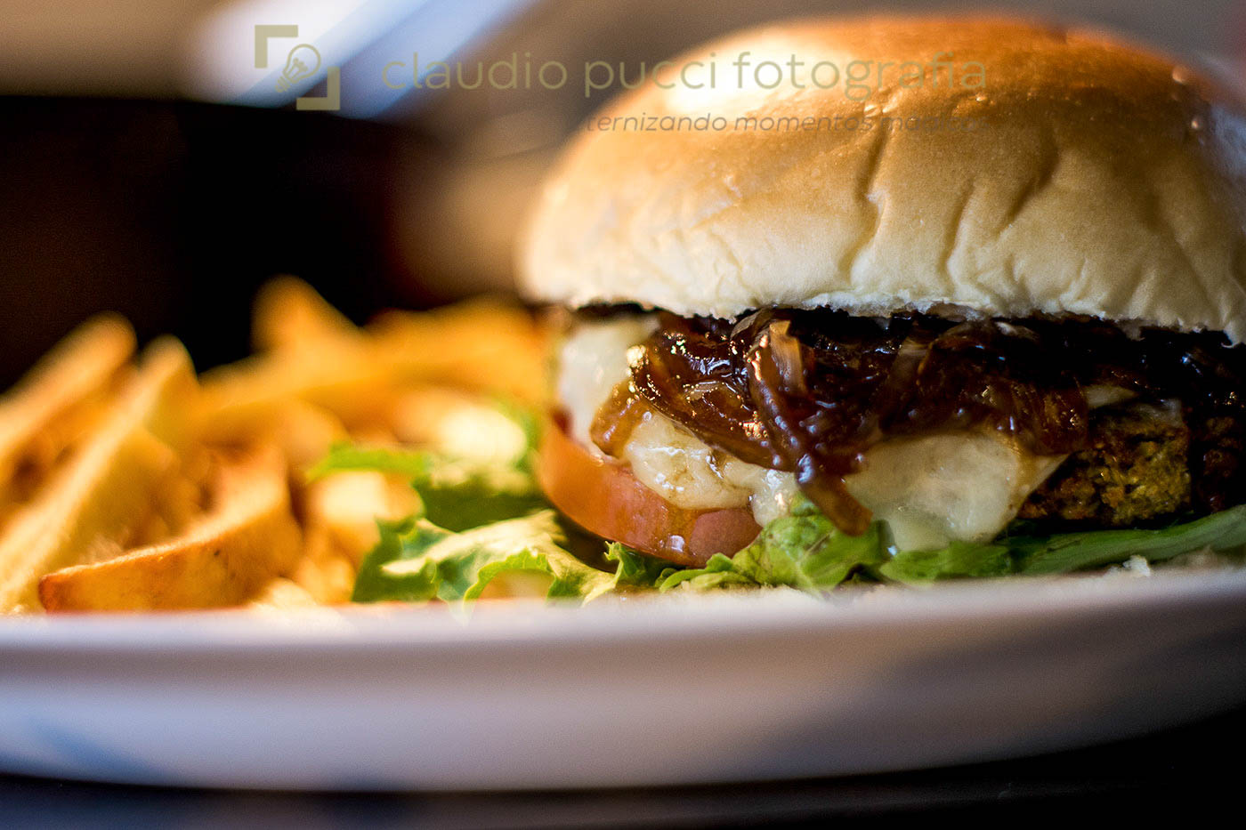 Hamburguer de faláfel do Viena Casher